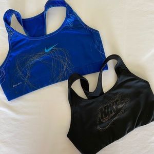 TWO NIKE Sports Bras